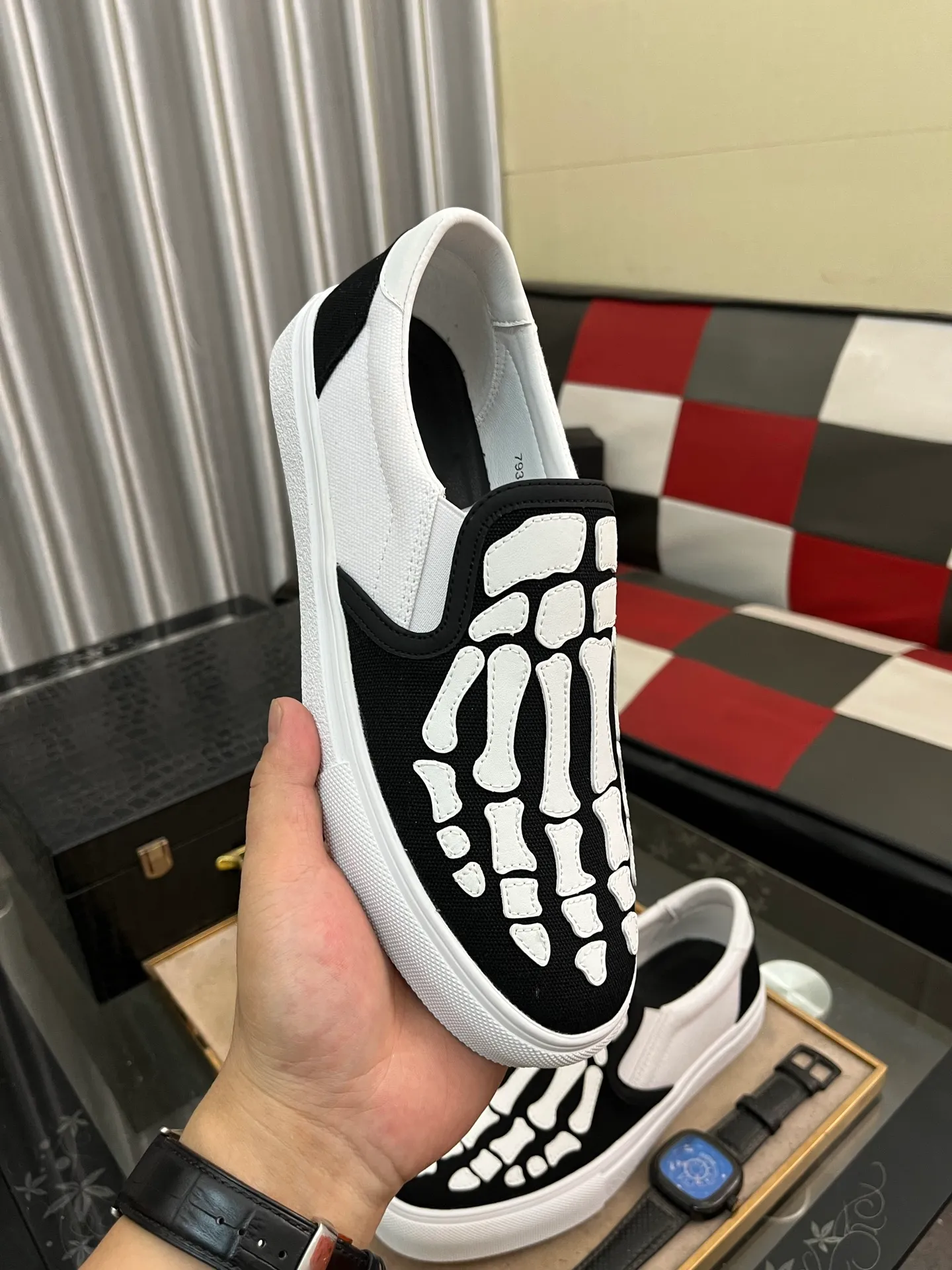 Men's men's shoes 💰420⌚️⌚️miri star shoes bone moral training shoes casual shoes amiri 2025 spring and summer star shoes bone moral training shoes micro-shaped body, the bone weaving pattern made of multi-layer genuine leather is more three-dimensional, slightly thicker and rich, and all elements are just right! The details are just right. Size: 38 to 442️⃣Colors available